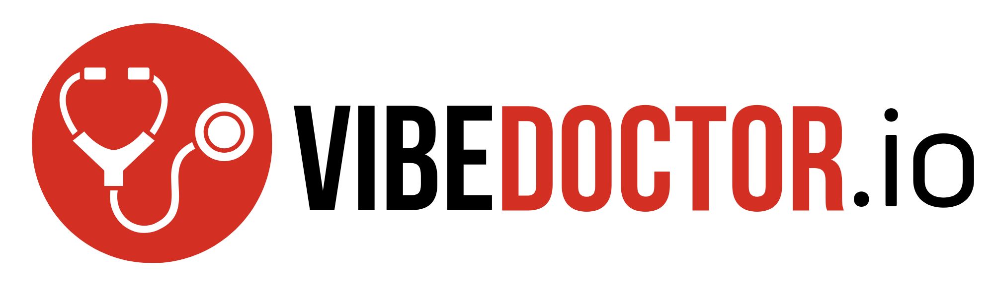 VibeDoctor horizontal wordmark